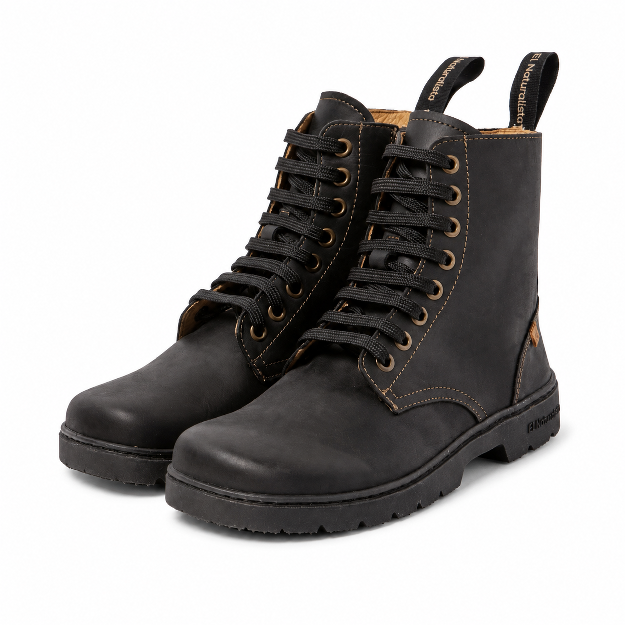 El Naturalista 5264 Nomada Unisex Ankle Boots in Black