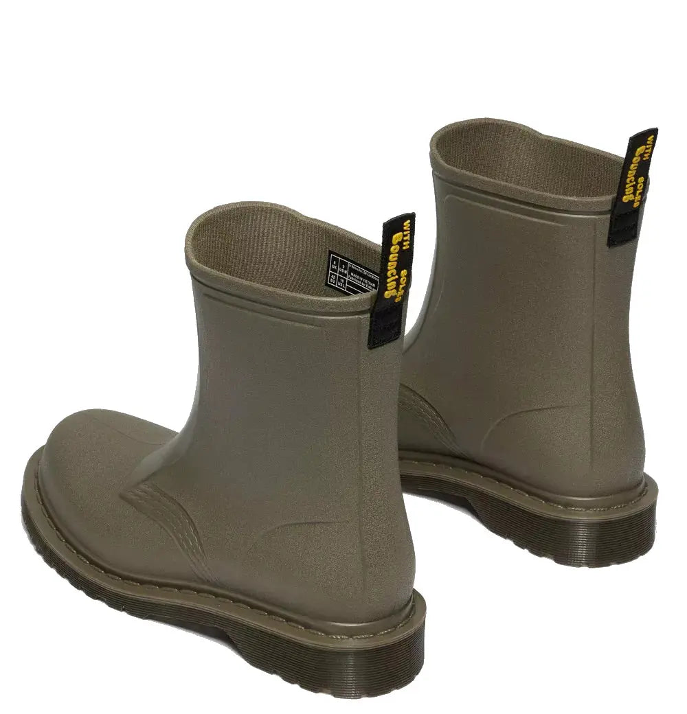 Rain - Olive Waterproof Wellington Dr Martens