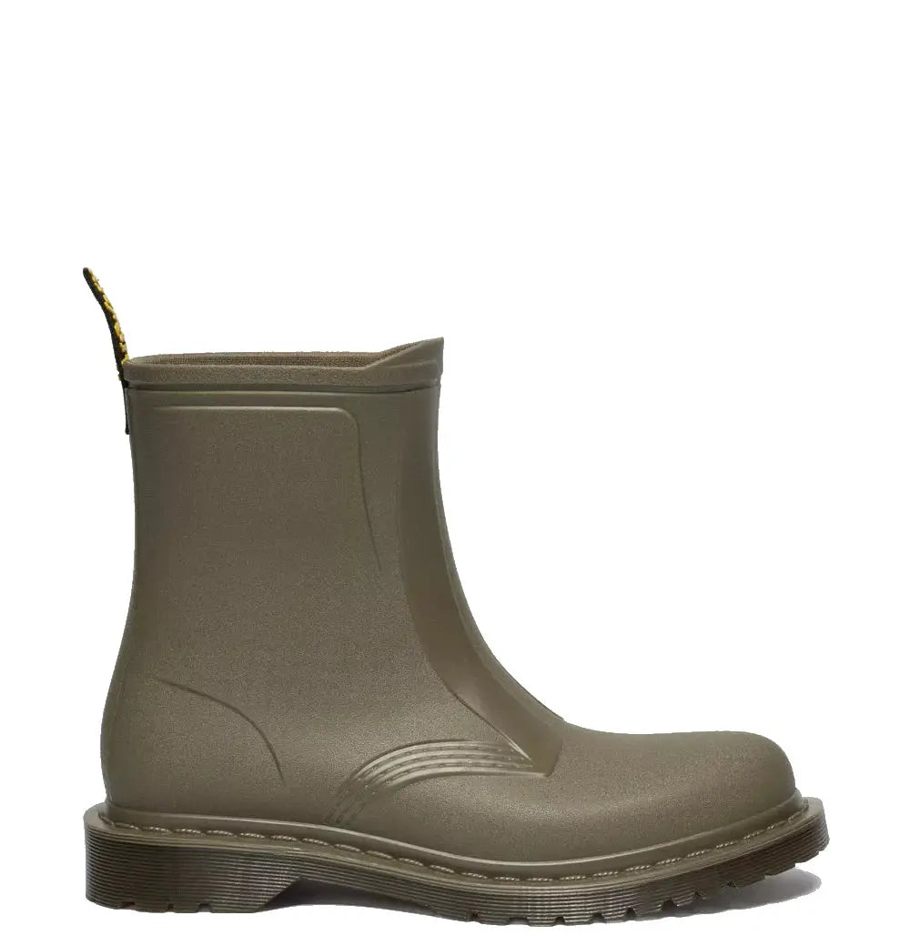 Rain - Olive Waterproof Wellington Dr Martens
