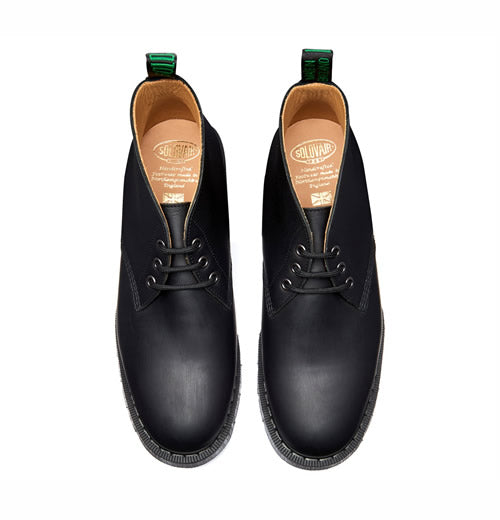 3 Eye Chukka - Black Greasy