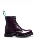 Derby Boot - Purple Leather