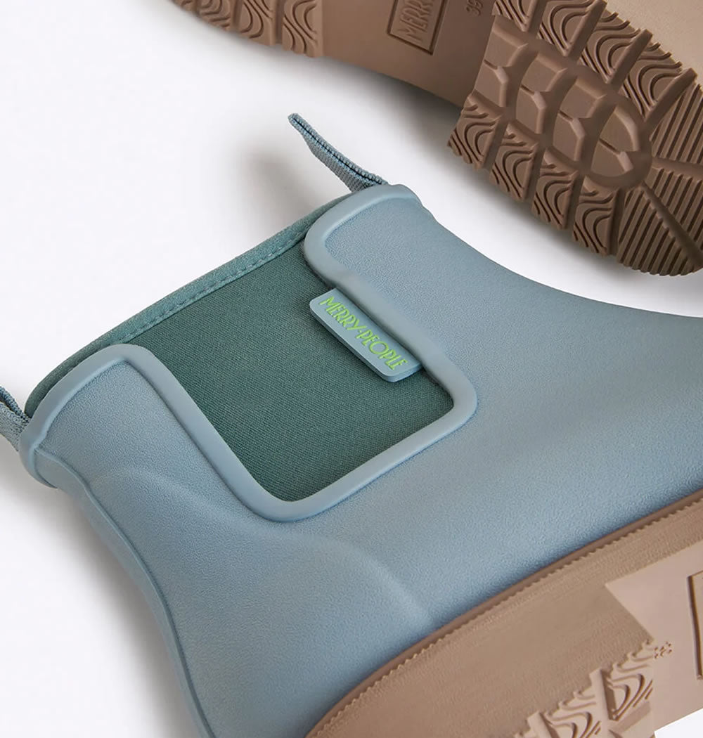 Merry People Bobbi Waterproof Boots in Seafoam
