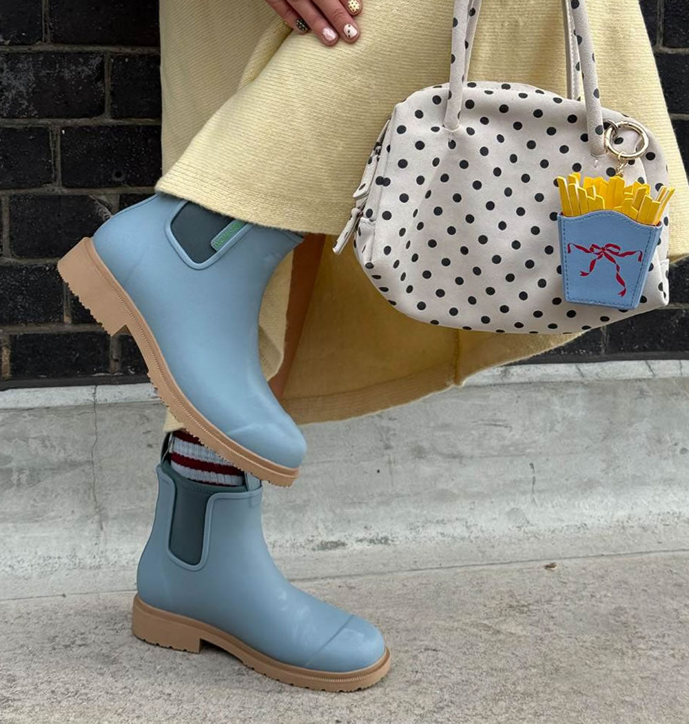 Merry People Bobbi Waterproof Boots in Seafoam