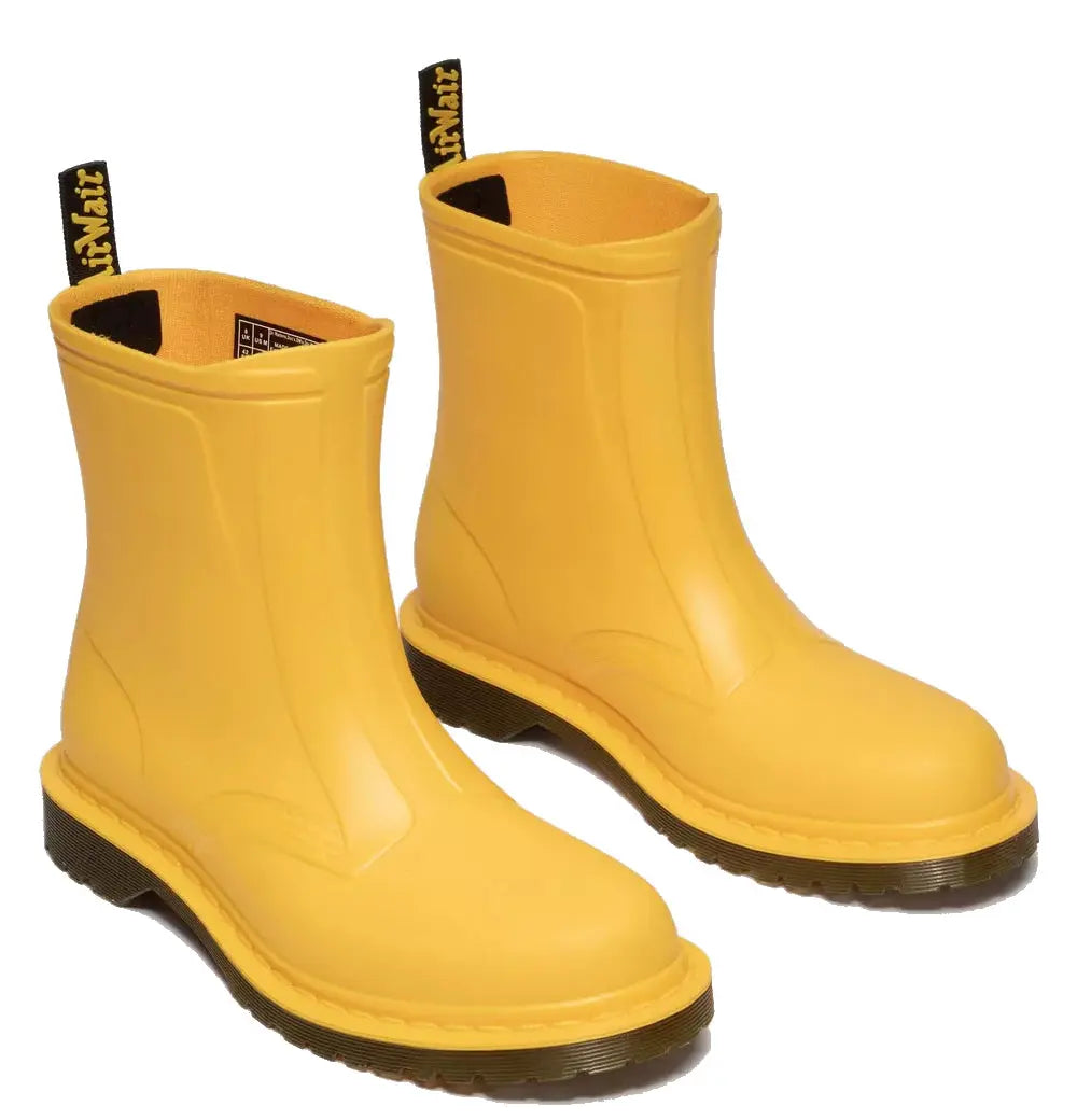 Rain - Yellow Waterproof Wellington Dr Martens