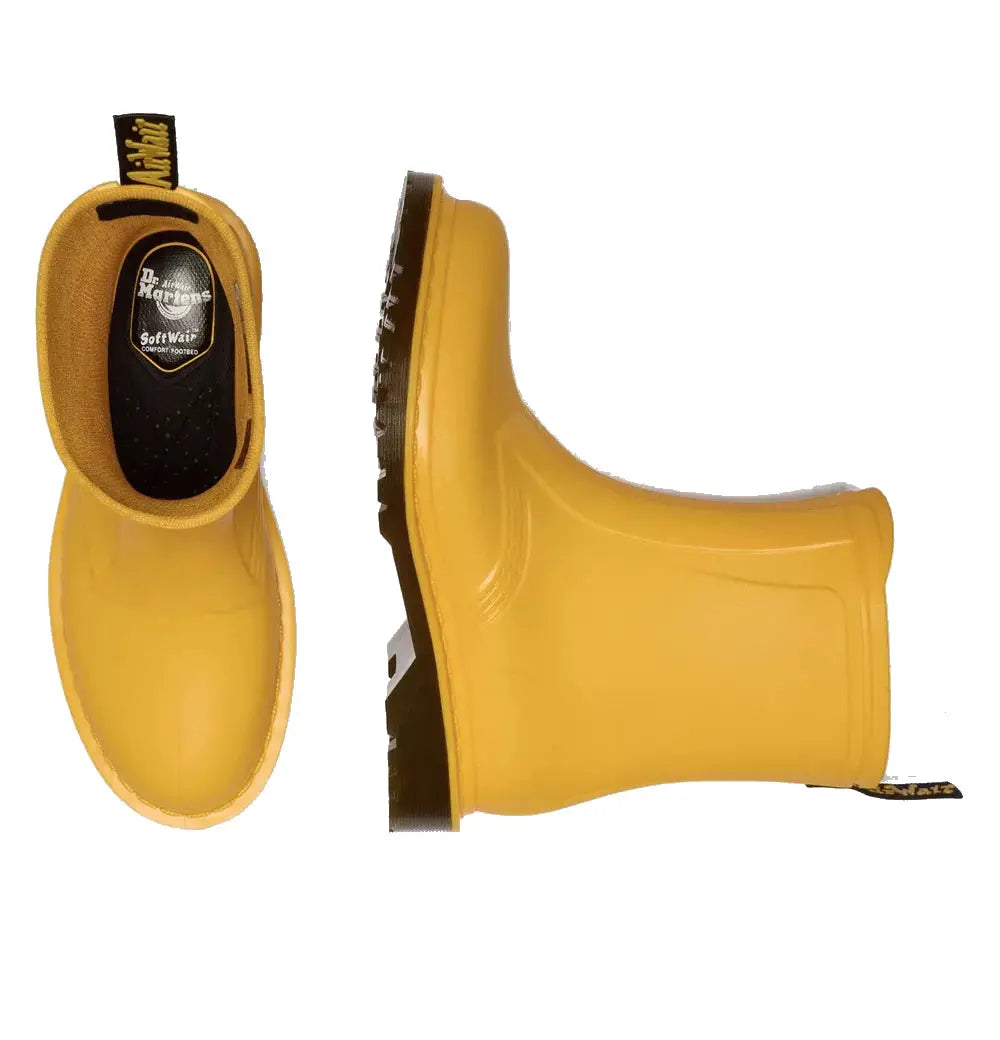 Rain - Yellow Waterproof Wellington Dr Martens