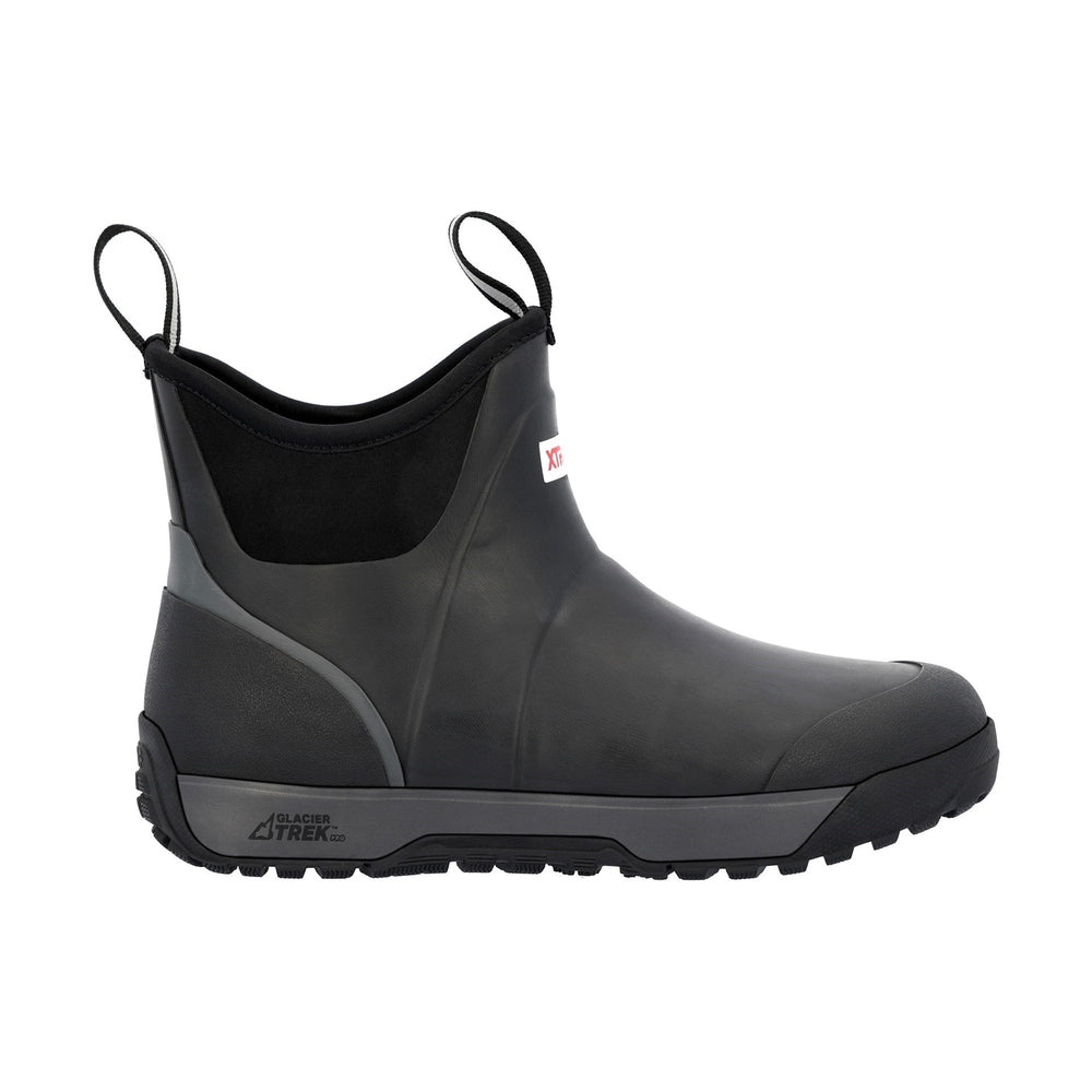 Black ADB Ice Boot with Glacier Trek Pro sole and pull tabs.