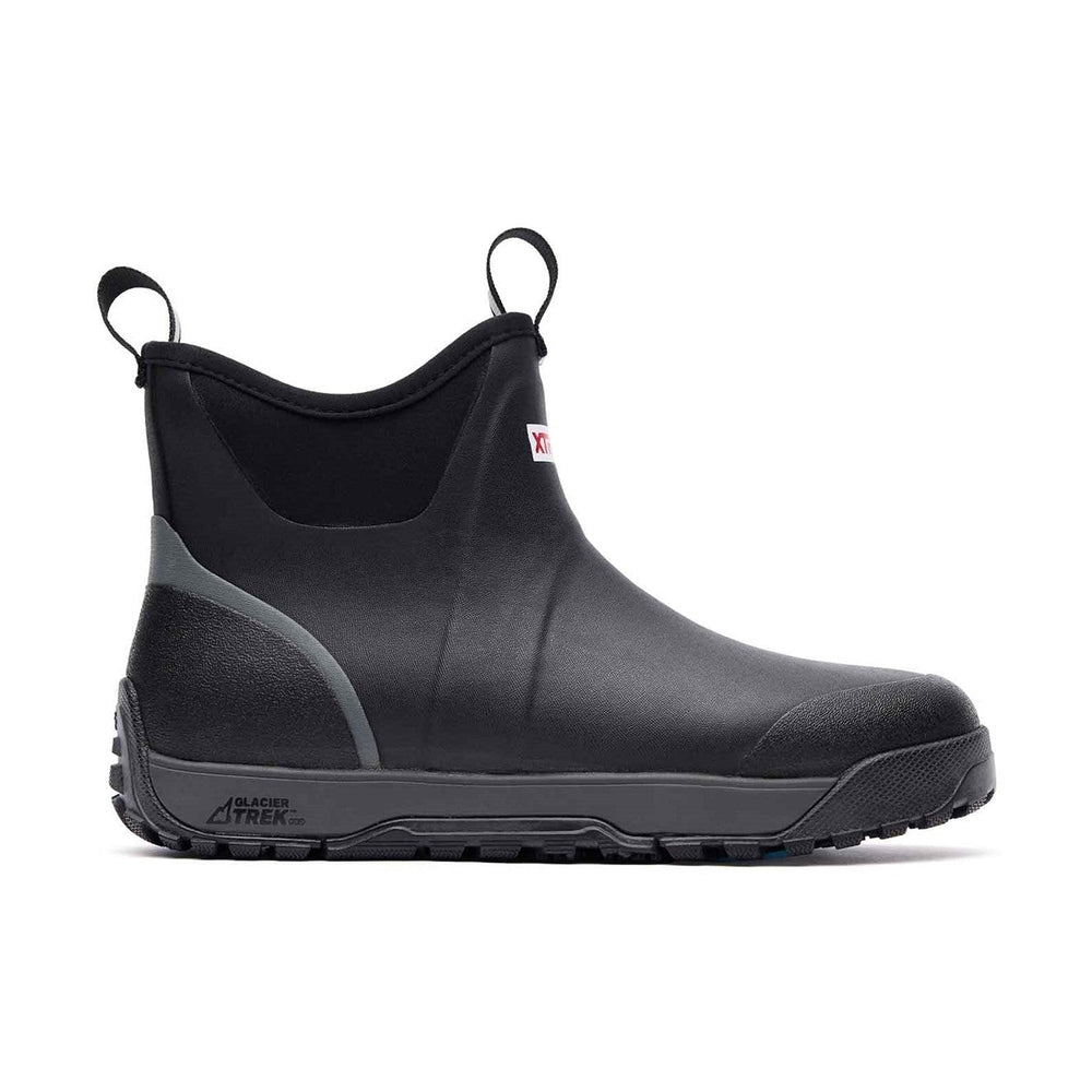 Black ADB Ice Boot with Glacier Trek Pro sole and pull tabs.