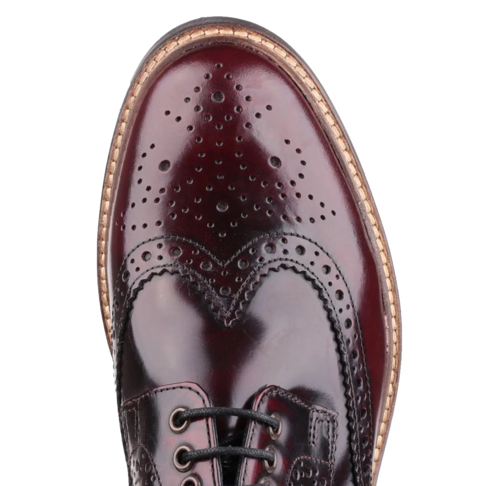 Woburn Hi-Shine Brogue Shoe Base London