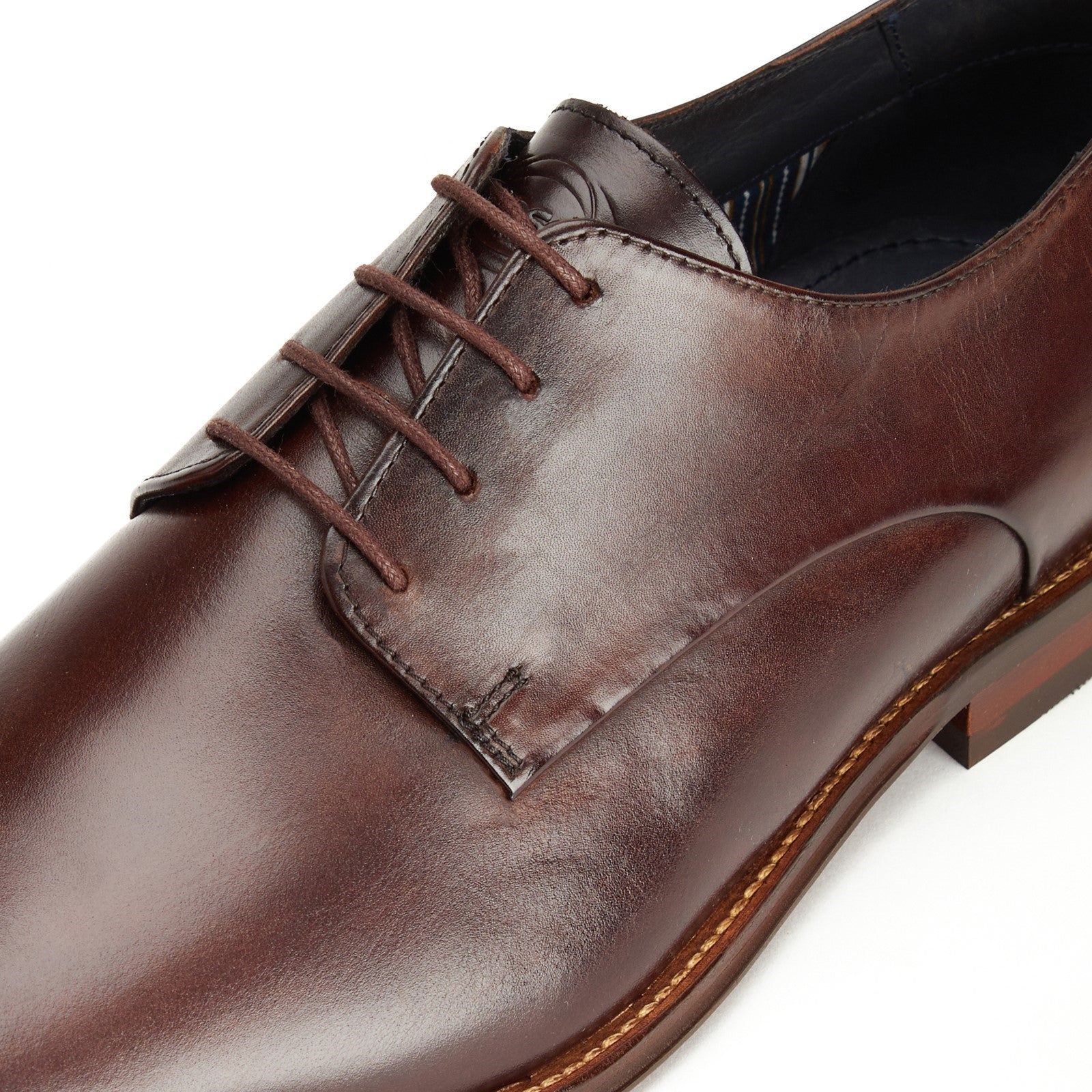 Marley Plain Toe Derby Shoe Base London