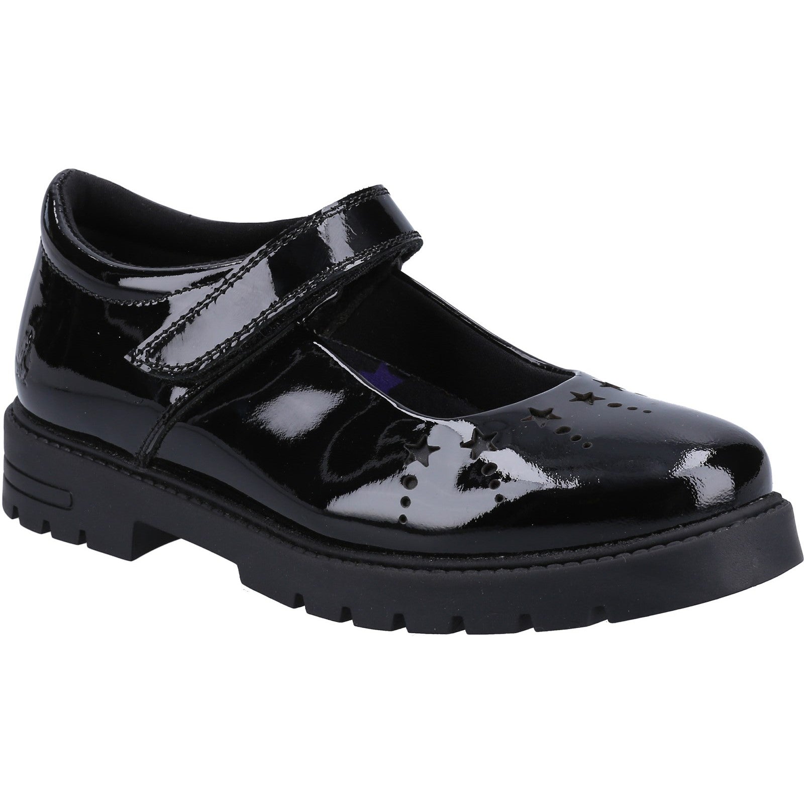 Sabrina Patent JNR Shoe