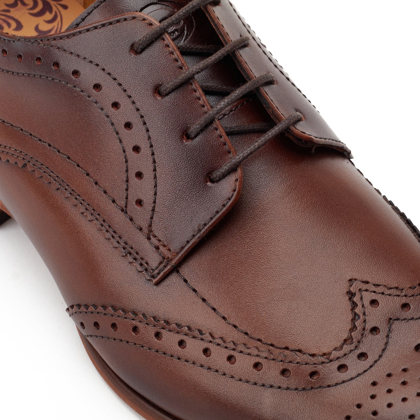 Barbera Lace Up Brogue Shoe Base London