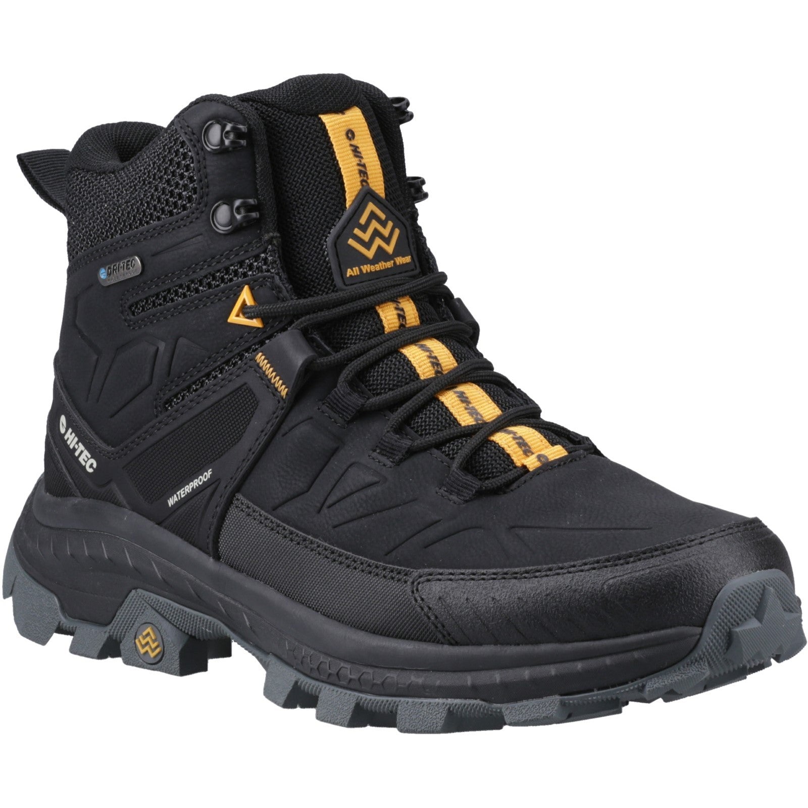 AWW Rainier Waterproof Hiking Boots Mens Hi-Tec