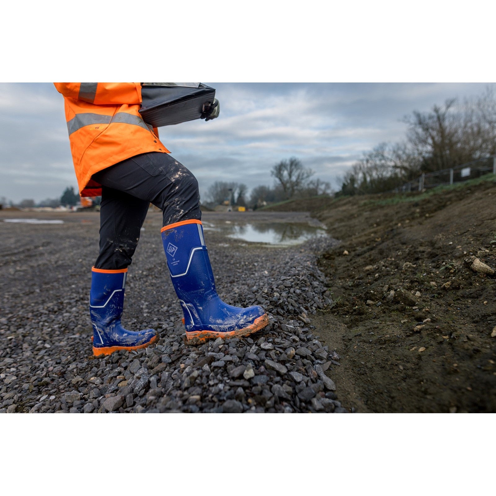 Grit S5 Safety Wellington Muck Boots
