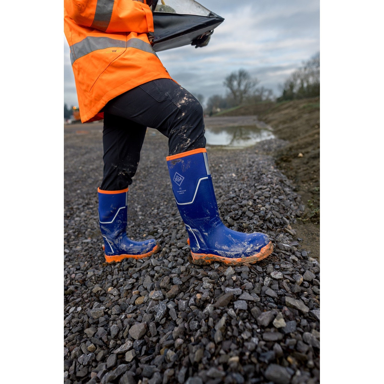 Grit S5 Safety Wellington Muck Boots