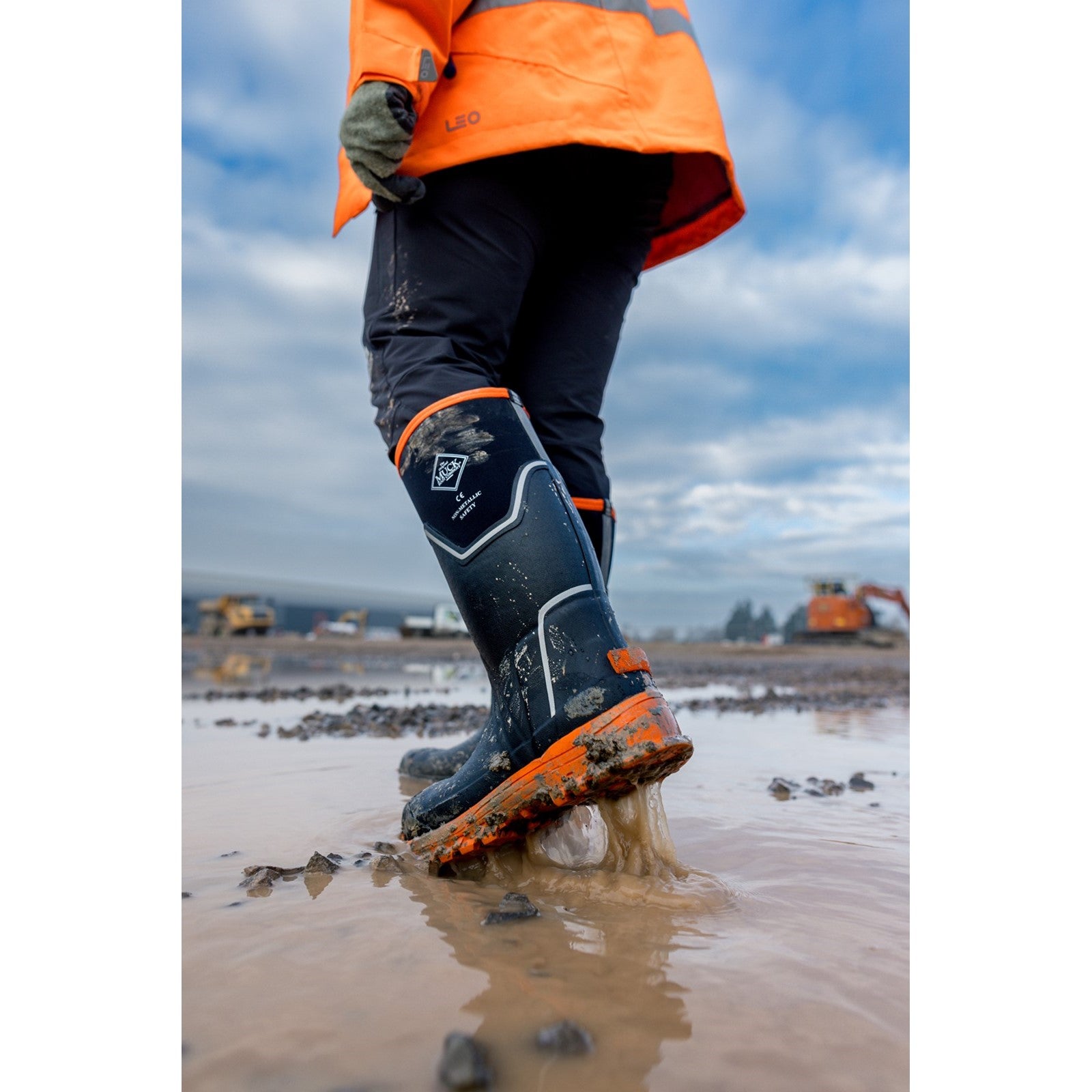 Grit S5 Safety Wellington Muck Boots