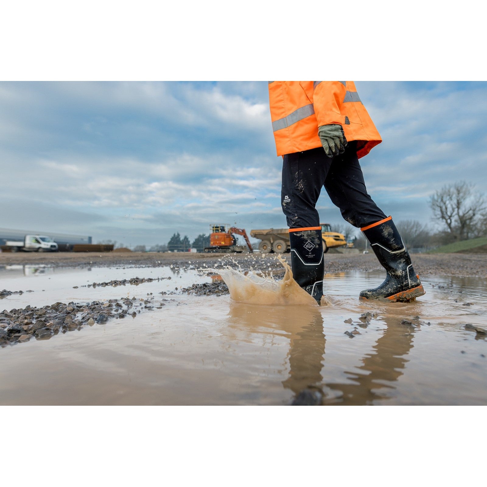 Grit S5 Safety Wellington Muck Boots
