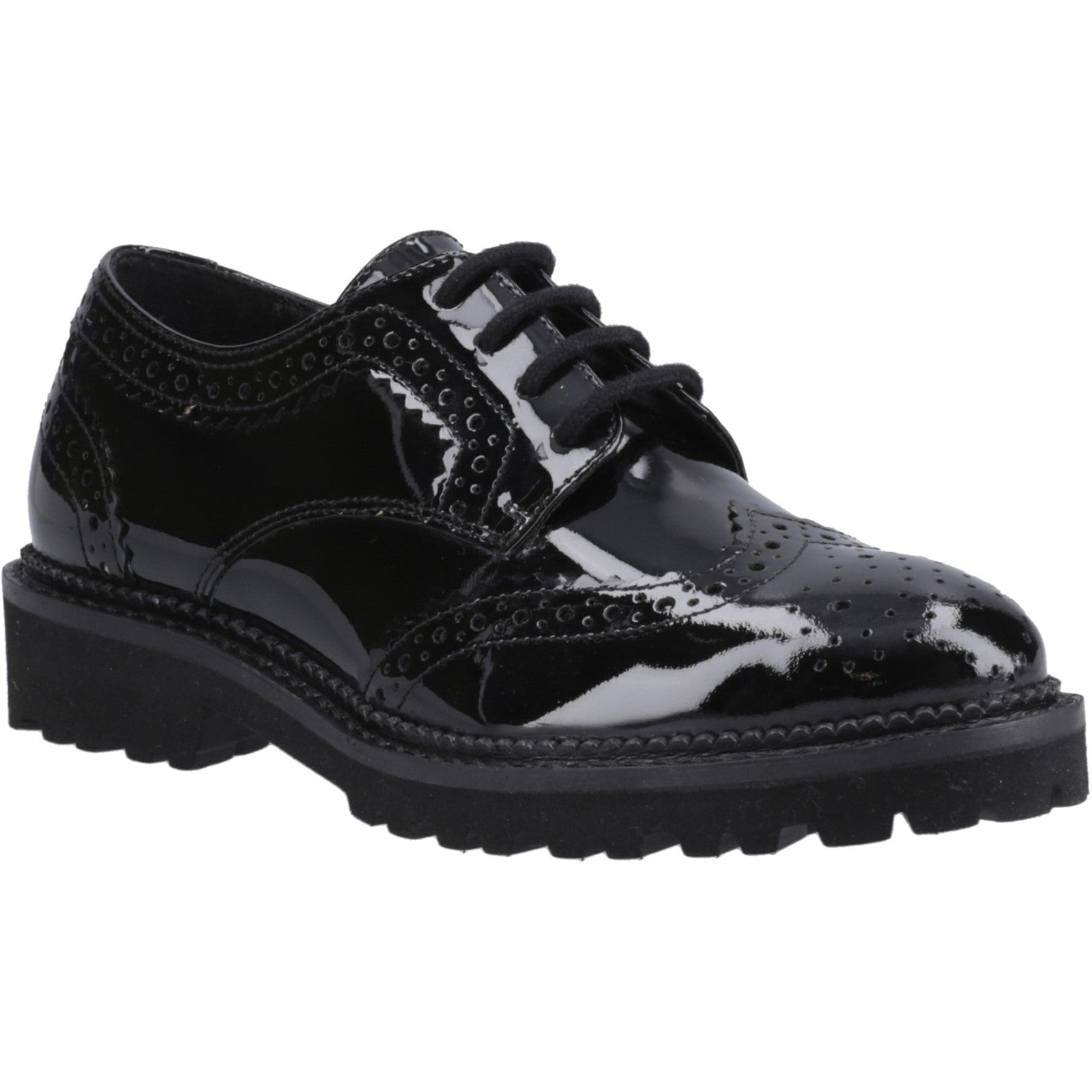 Gabi Lace Up Patent Snr