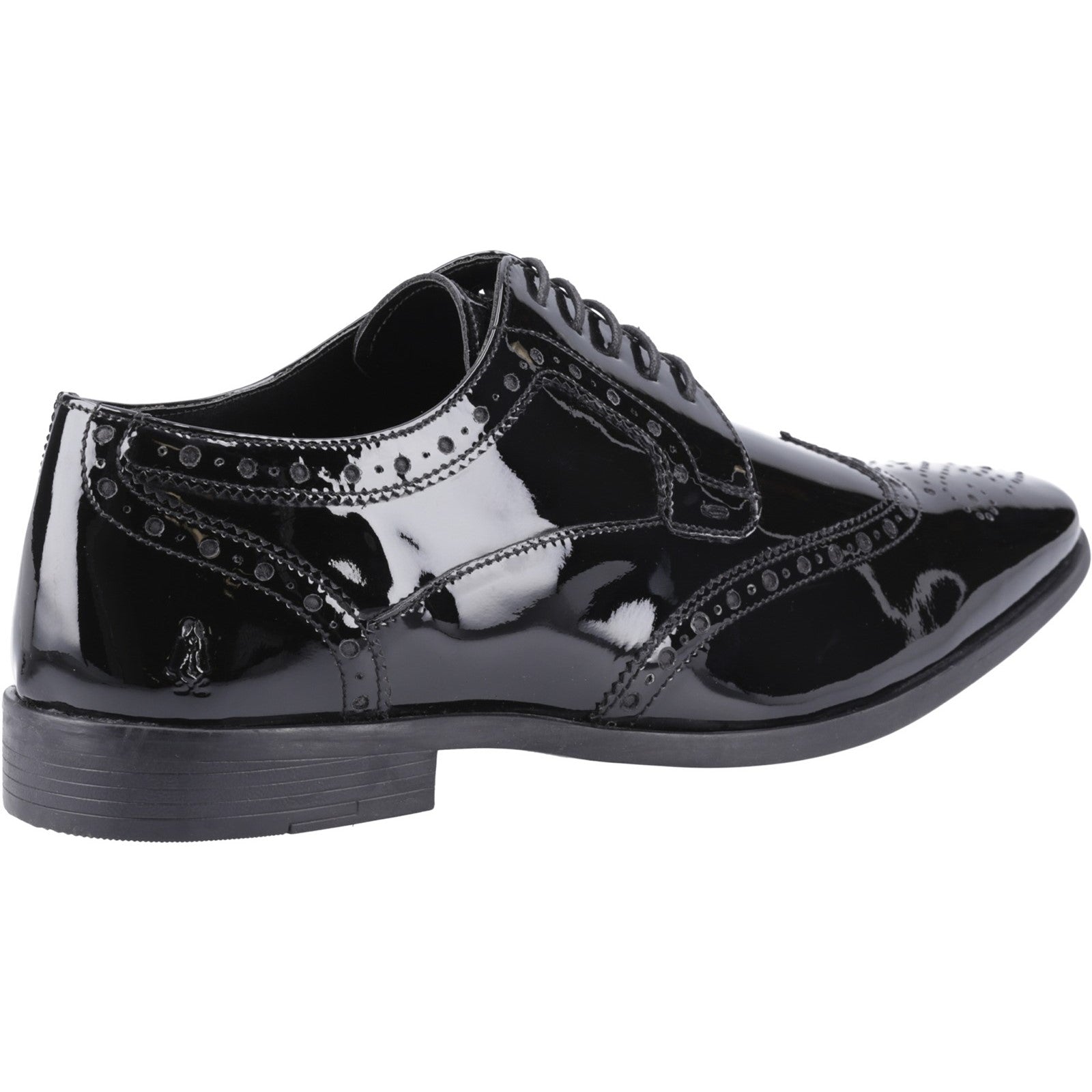 Elliot Brogue Patent Hush Puppies