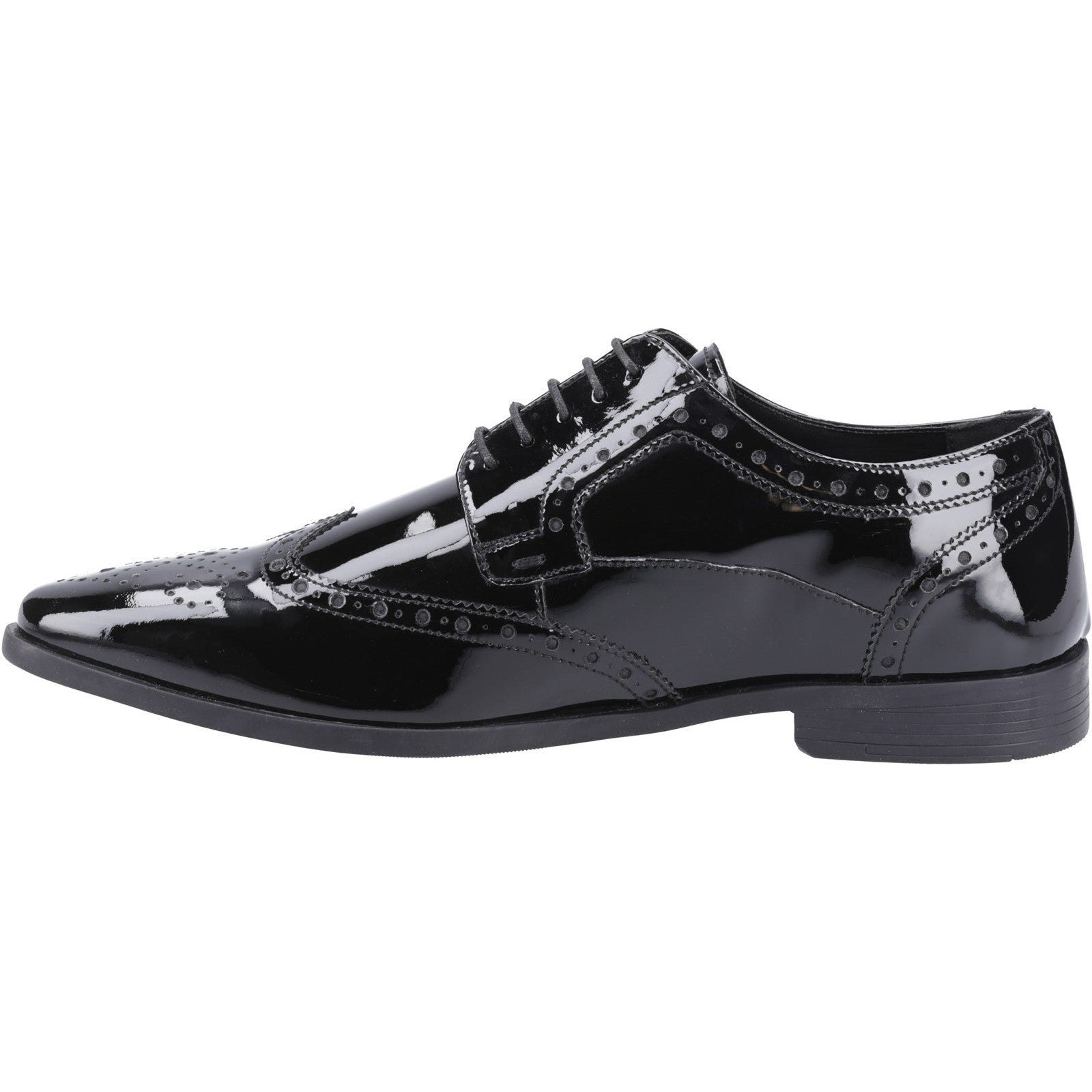 Elliot Brogue Patent Hush Puppies
