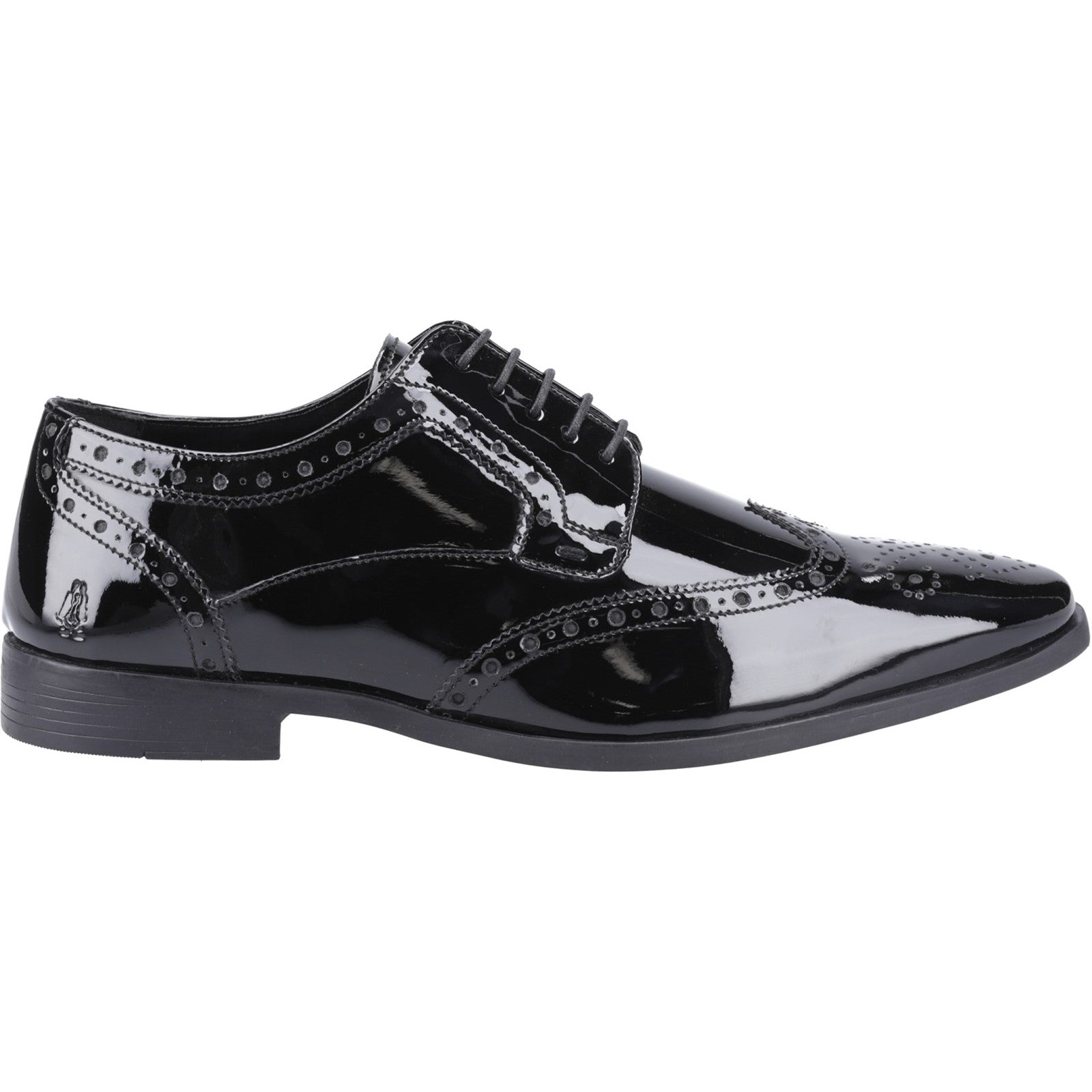 Elliot Brogue Patent Hush Puppies