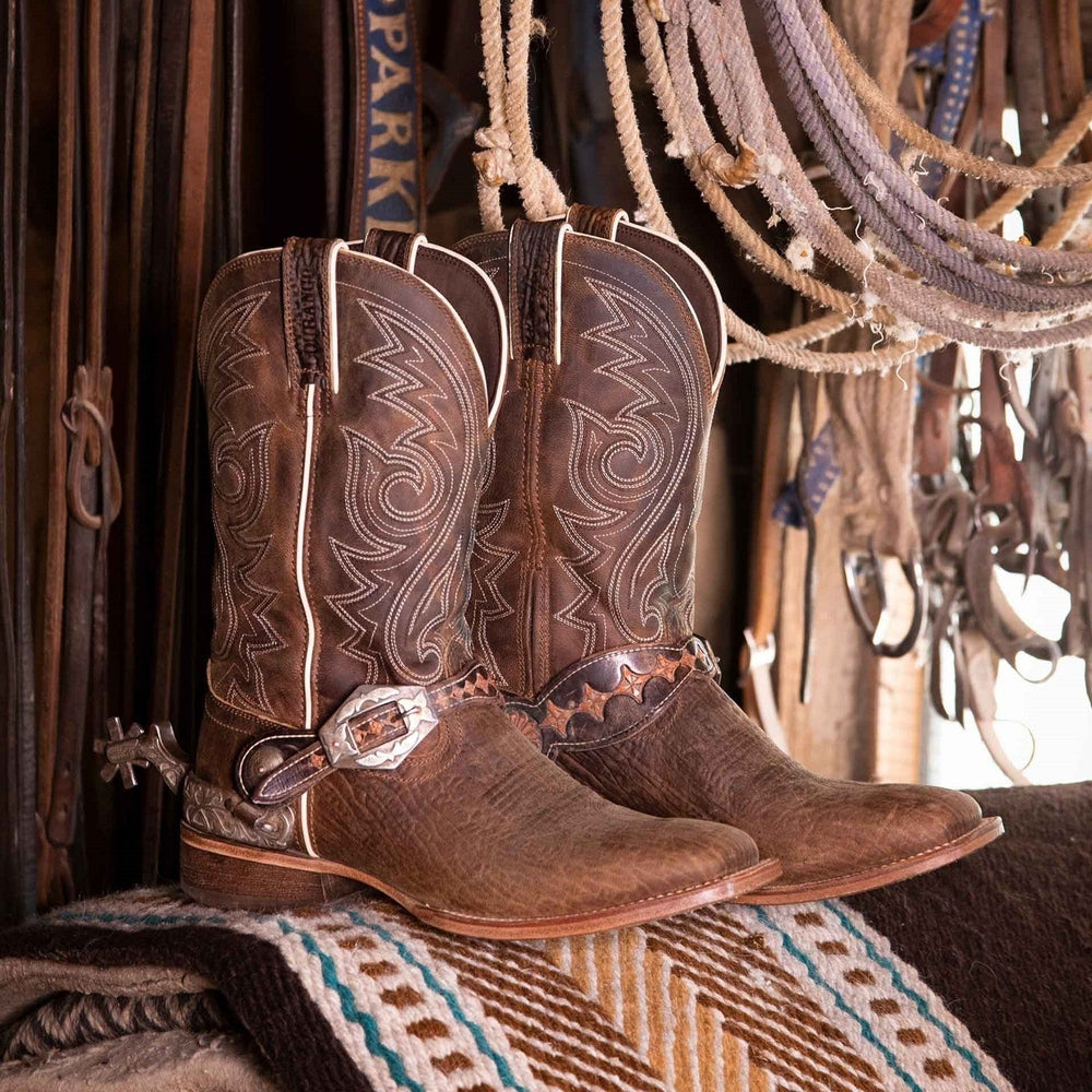 Arena Pro Worn Saddle Western Boot Durango