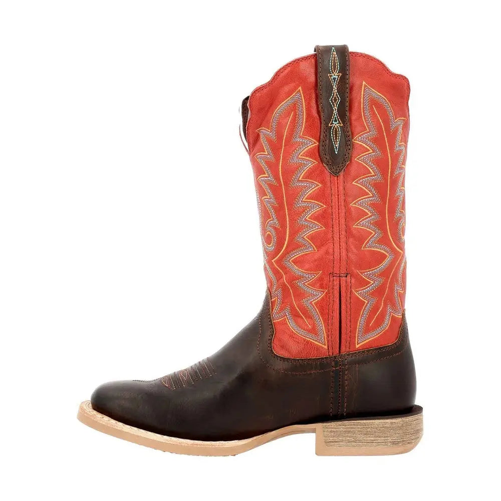 Durango Lady Rebel Pro Western Boot in Hickory/Chili Pepper