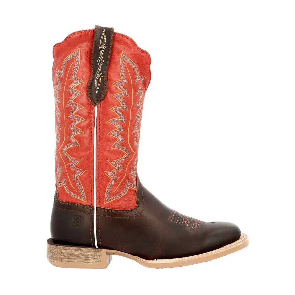 Durango Lady Rebel Pro Western Boot in Hickory/Chili Pepper