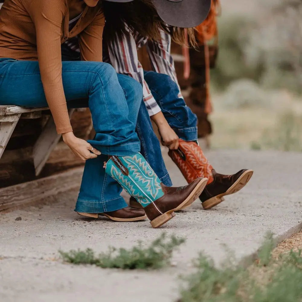 Durango Lady Rebel Pro Western Boot in Hickory/Chili Pepper