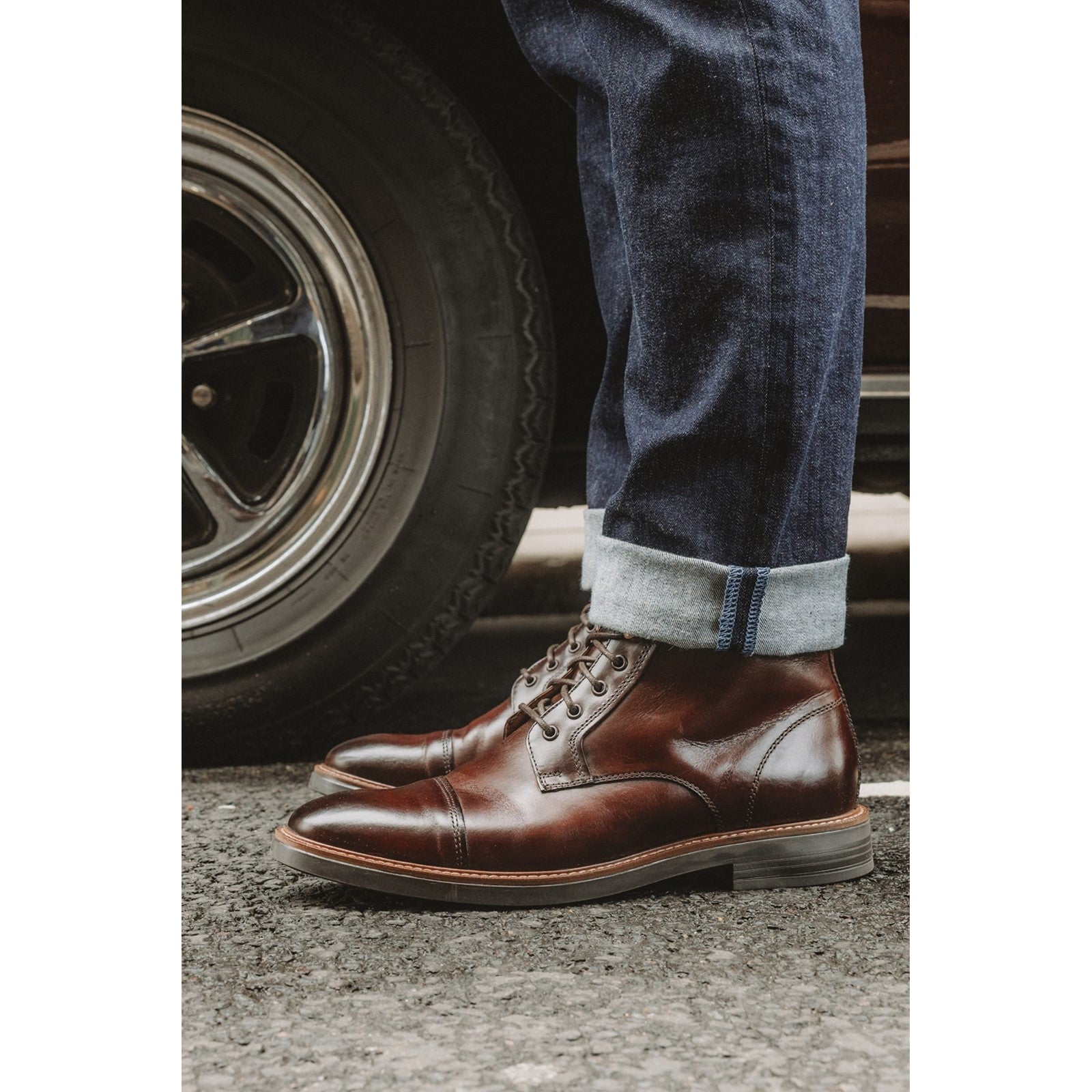 Plymouth Toe Cap Boot Base London