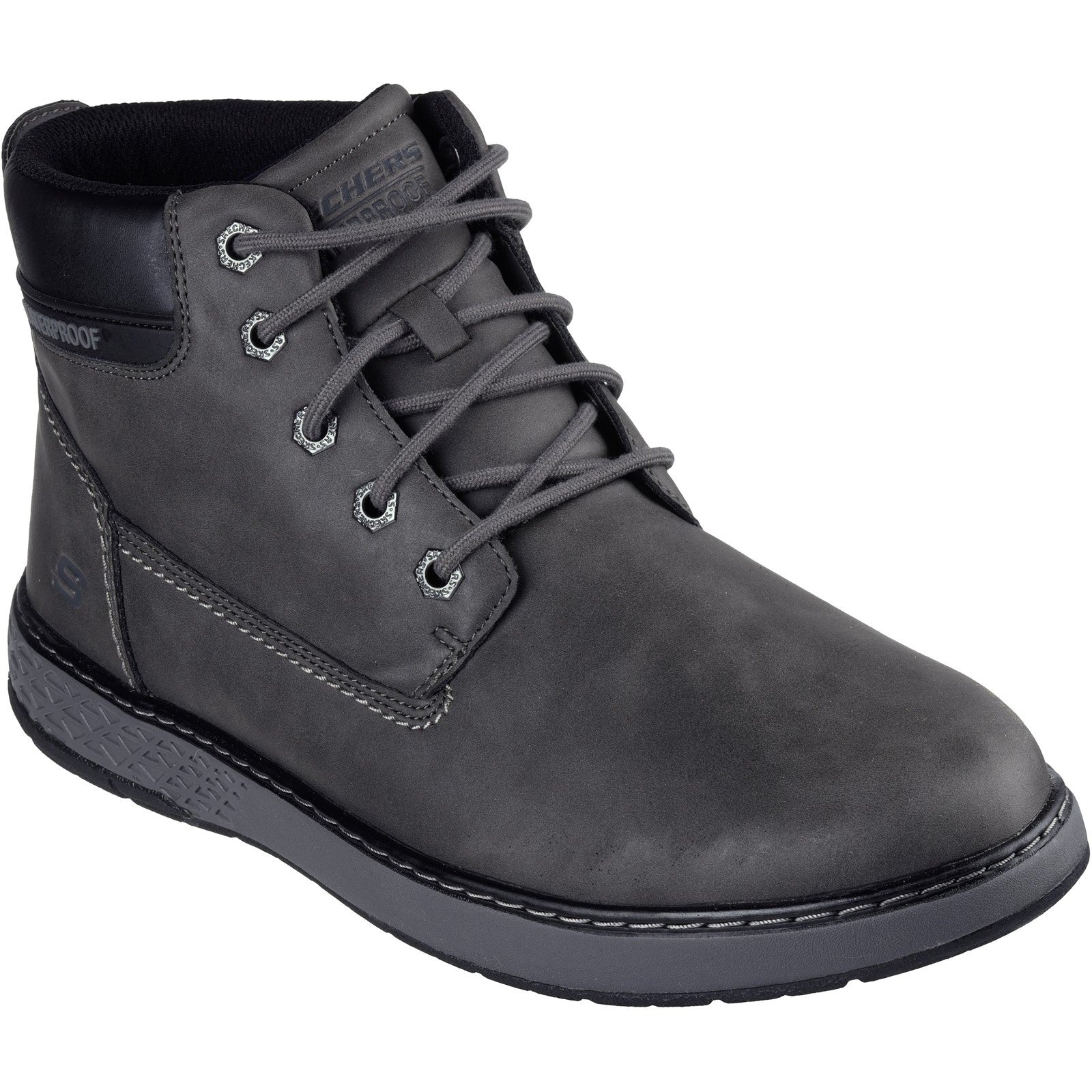 Skechers Garlan Deno Waterproof Trainers Skechers