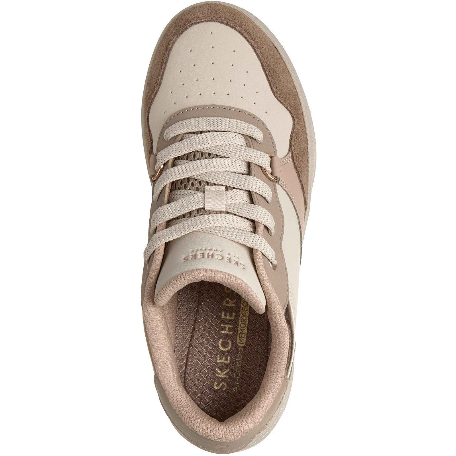 Skechers UNO CTL Subtle Shimmer Court Trainers Skechers