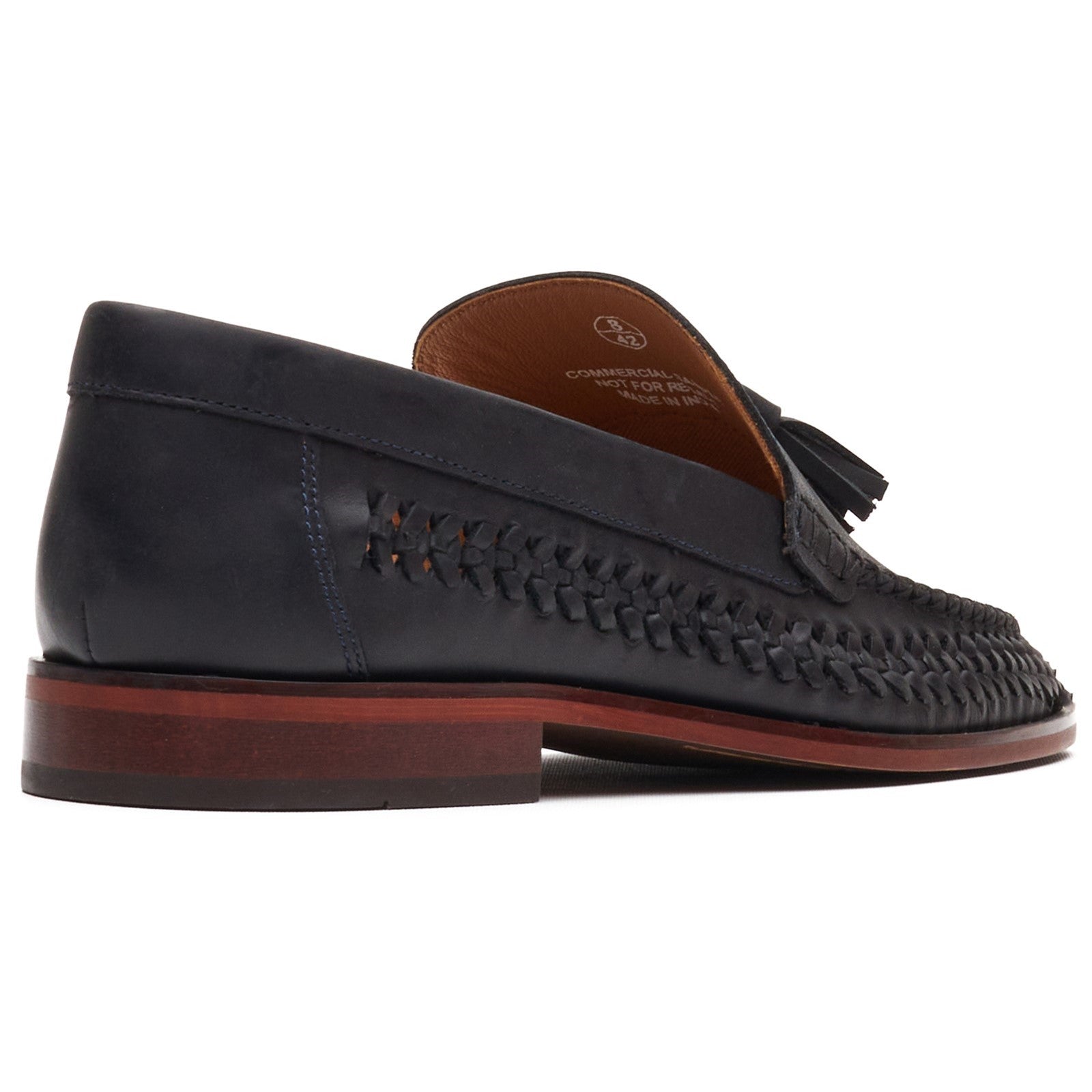 Bracken Leather Weave Loafer Base London
