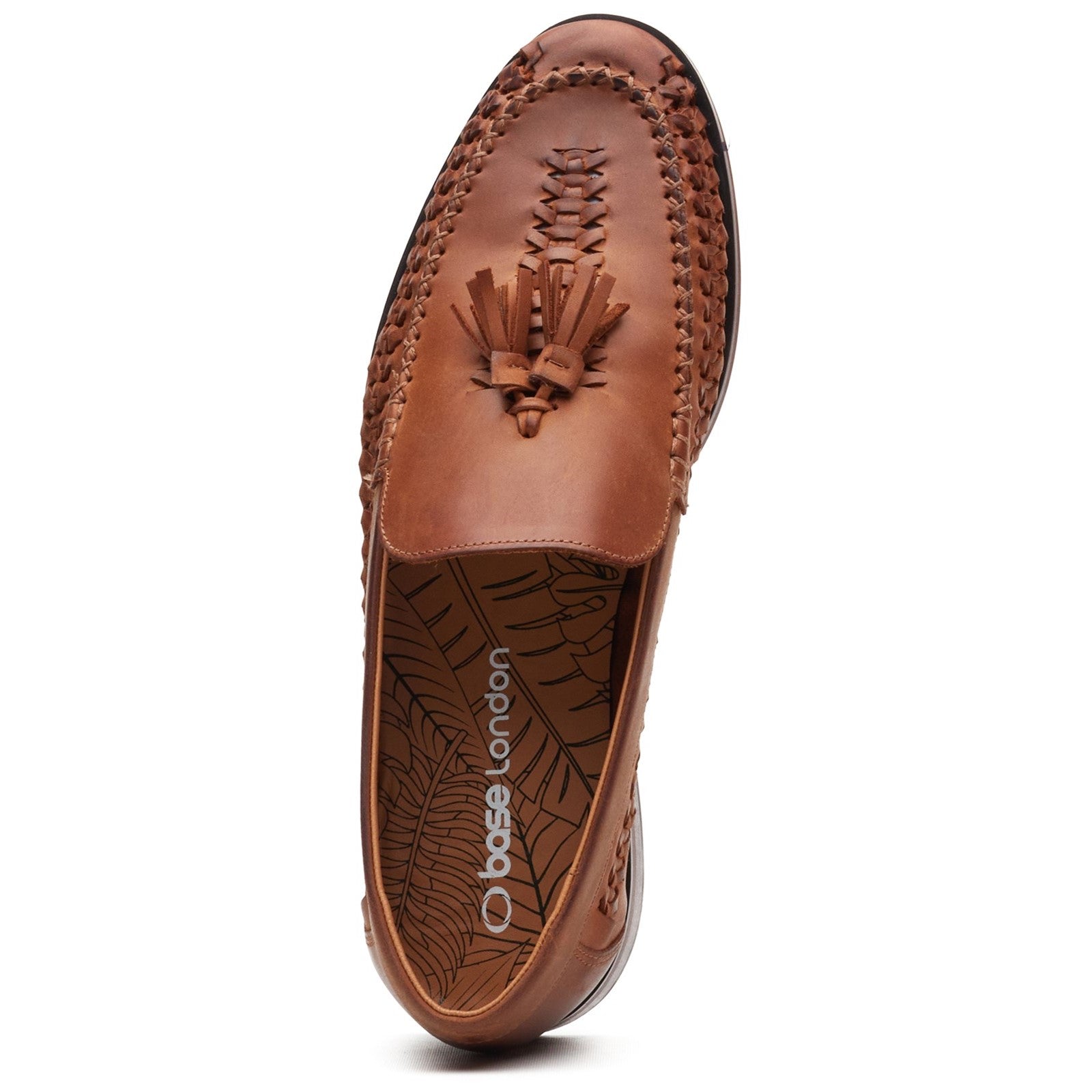 Bracken Leather Weave Loafer Base London