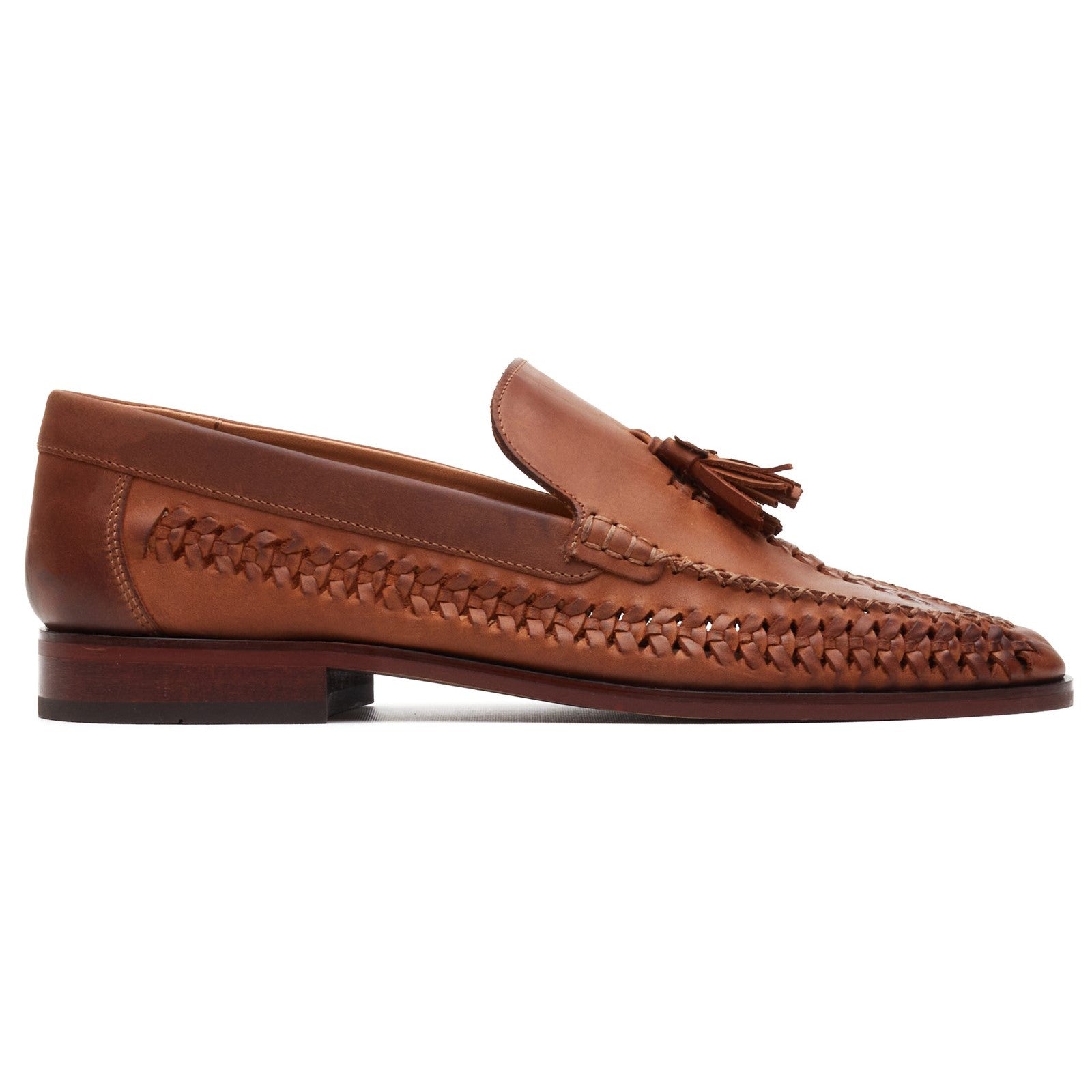 Bracken Leather Weave Loafer Base London
