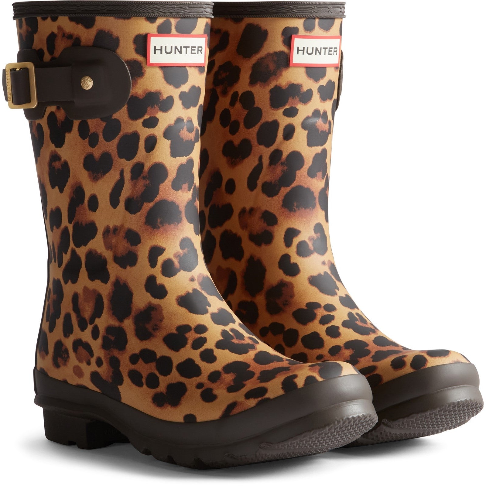 Original Short Leopard Boot Hunter