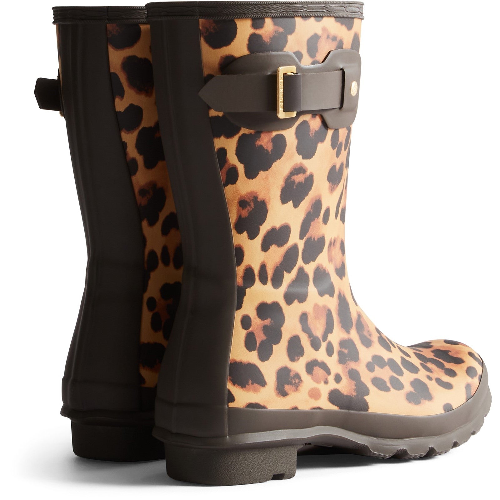 Original Short Leopard Boot Hunter