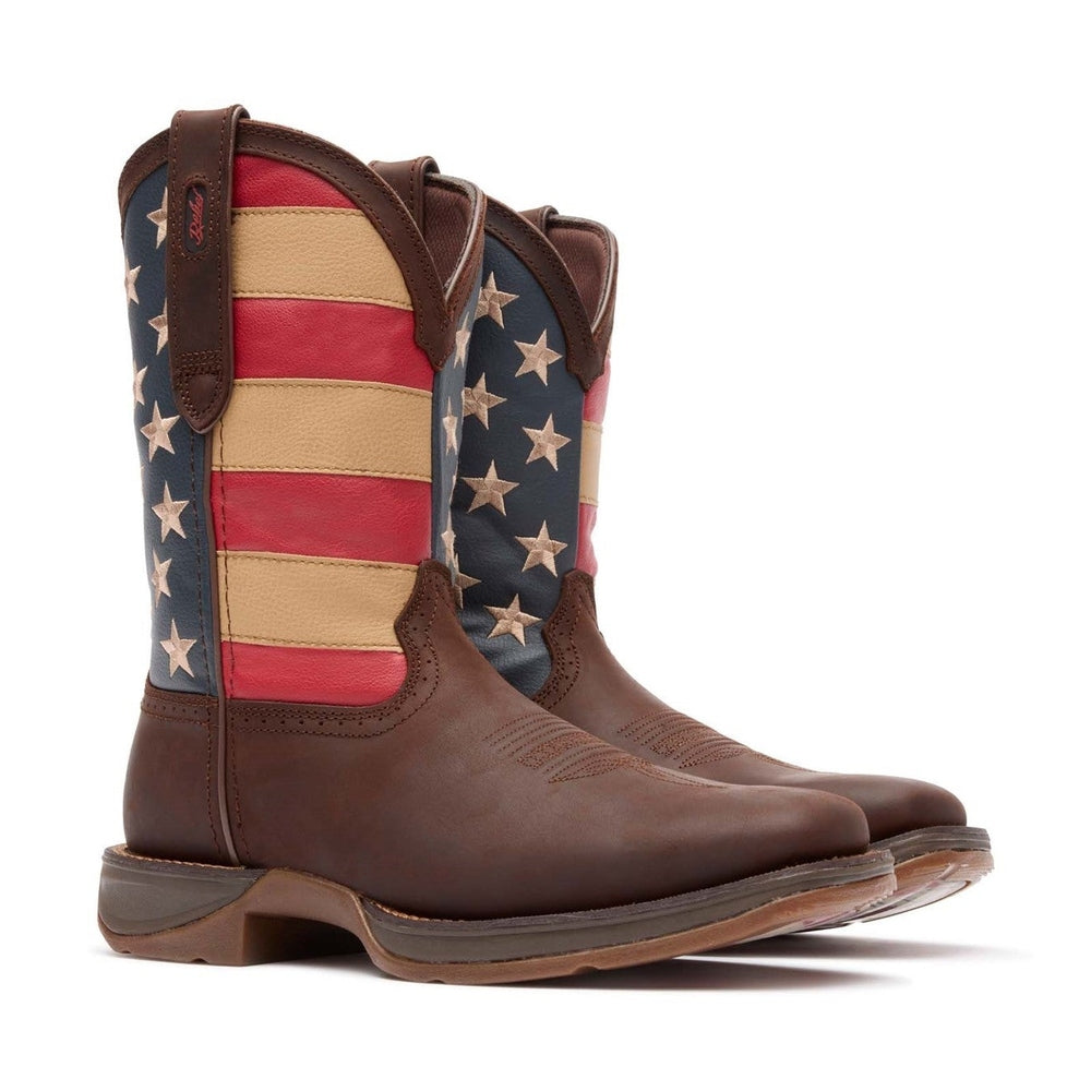 Rebel by Durango Patriotic Pull-On Western Flag Boot Durango