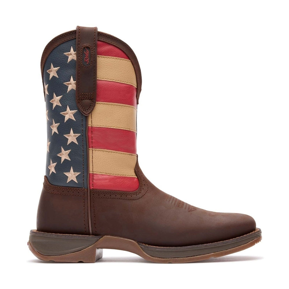 Rebel by Durango Patriotic Pull-On Western Flag Boot Durango