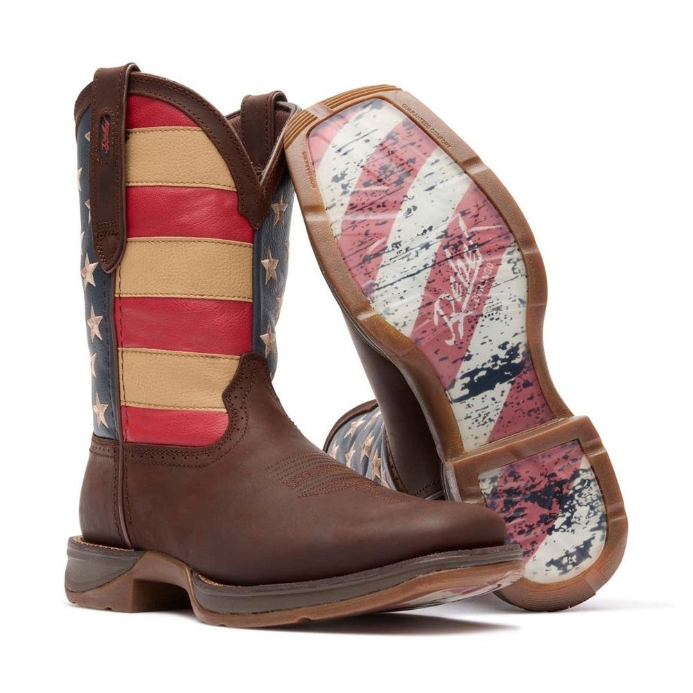 Rebel by Durango Patriotic Pull-On Western Flag Boot Durango
