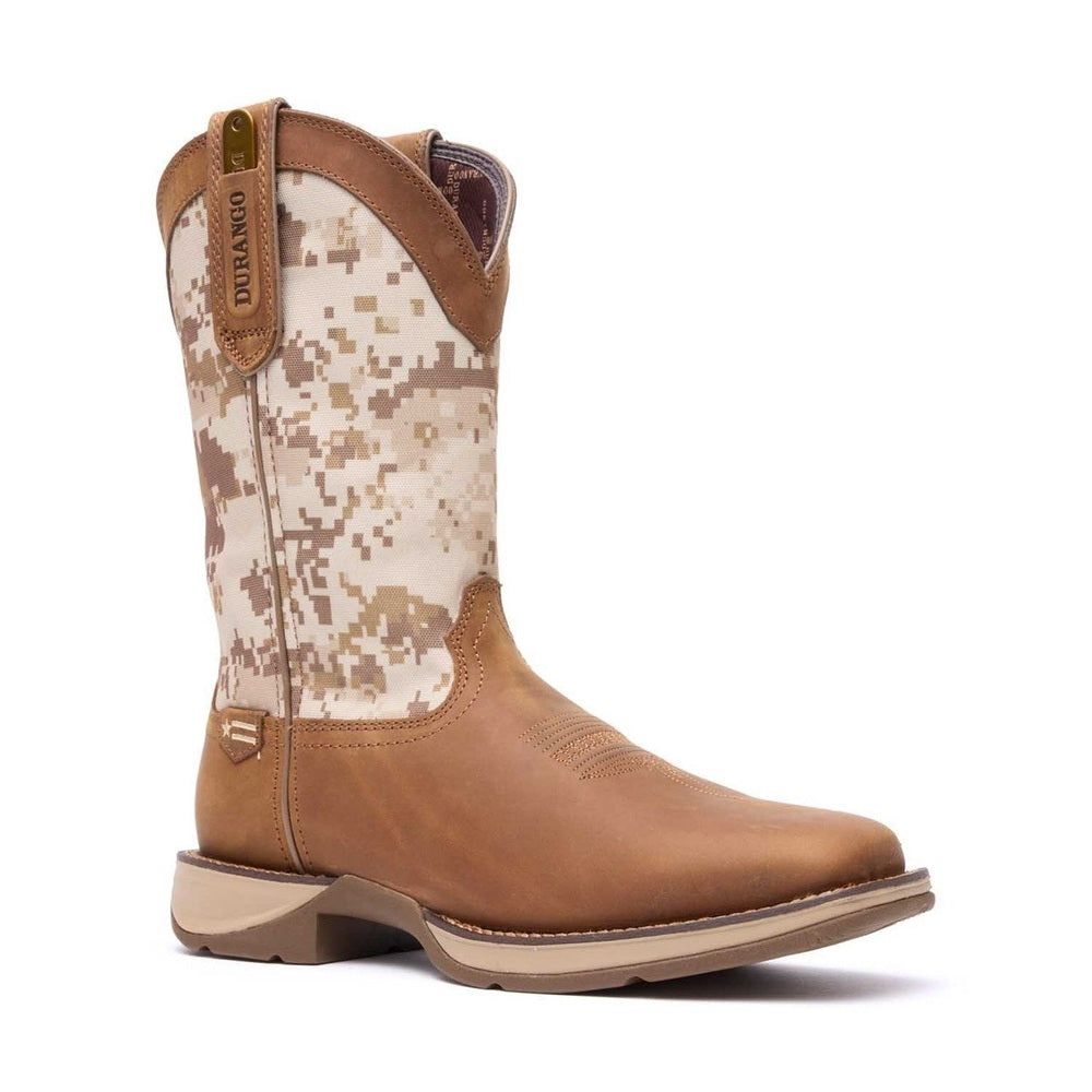 Rebel by Durango Desert Camo Pull-on Western Boot Durango