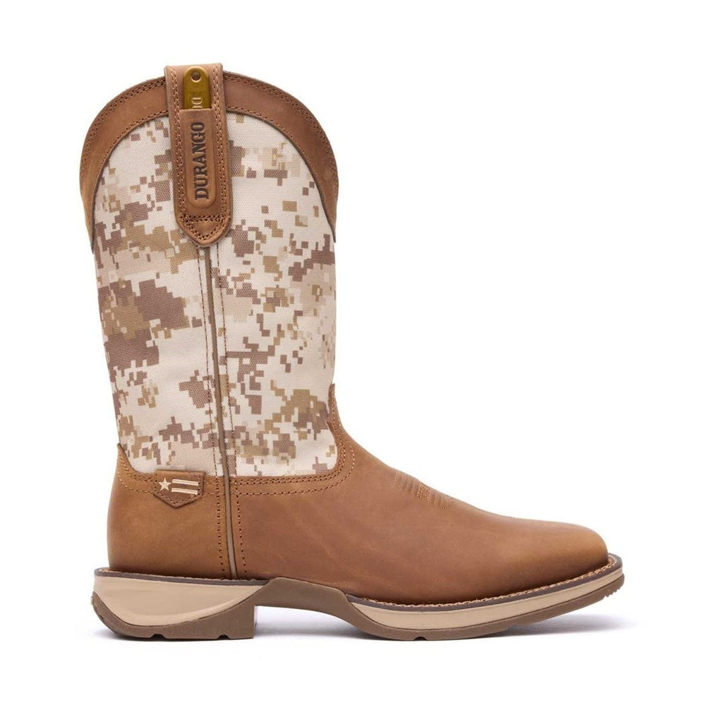 Rebel by Durango Desert Camo Pull-on Western Boot Durango