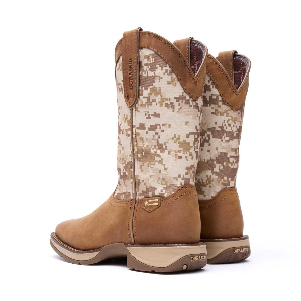 Rebel by Durango Desert Camo Pull-on Western Boot Durango