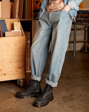 1460 - Pascal Black Waxed Leather - The Boot Company