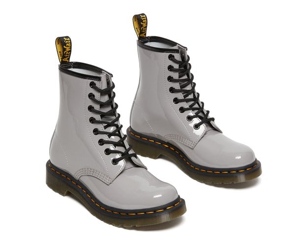 1460 - Zinc Grey Patent - The Boot Company