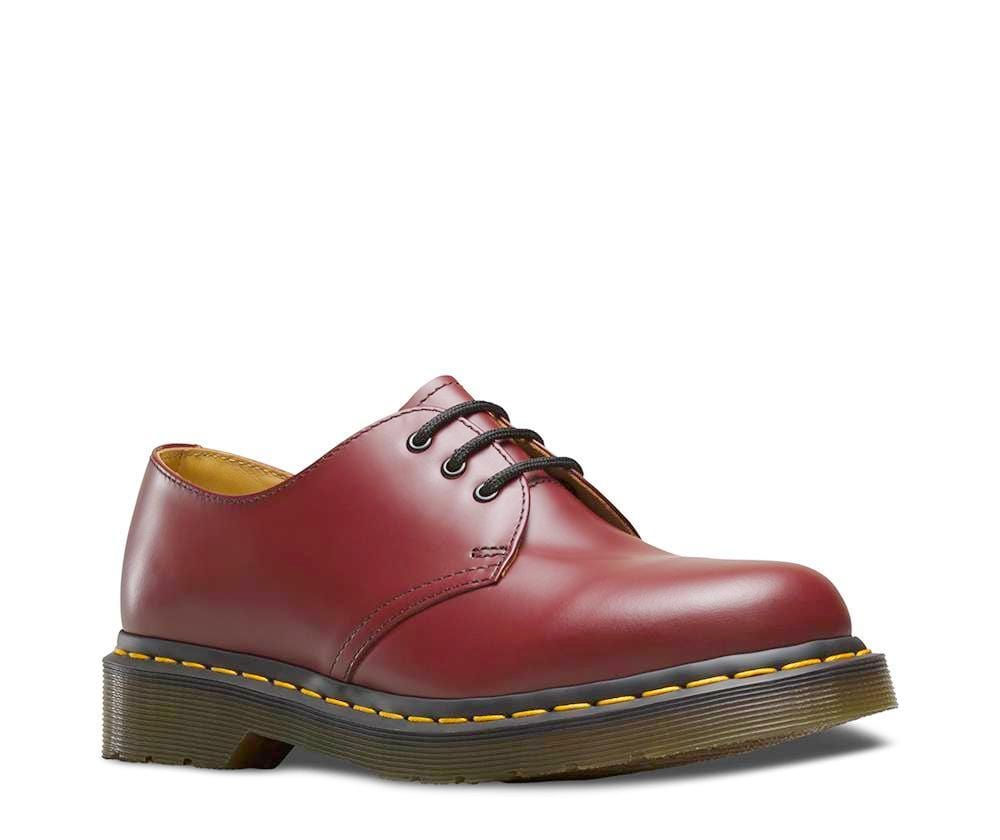 Dr Martens 1461z - Cherry Smooth Leather Shoes