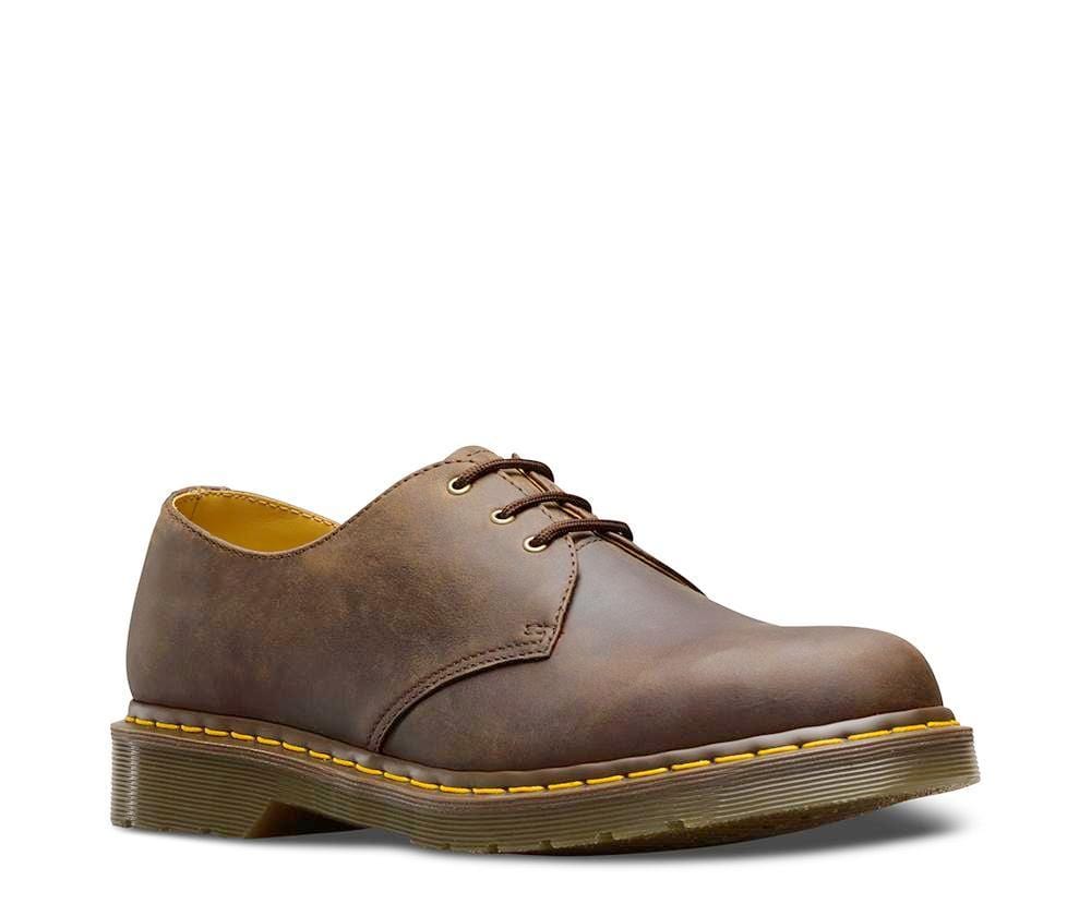Dr Martens 1461z - Gaucho Crazy Horse Leather Shoes â The Boot Company