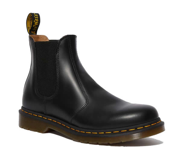 2976 YS - Black Smooth Leather - The Boot Company