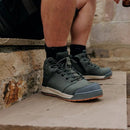 3056 - Olive Side Zip Safety Boot - The Boot Company