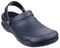 Bistro Work Clog - Navy - The Boot Company