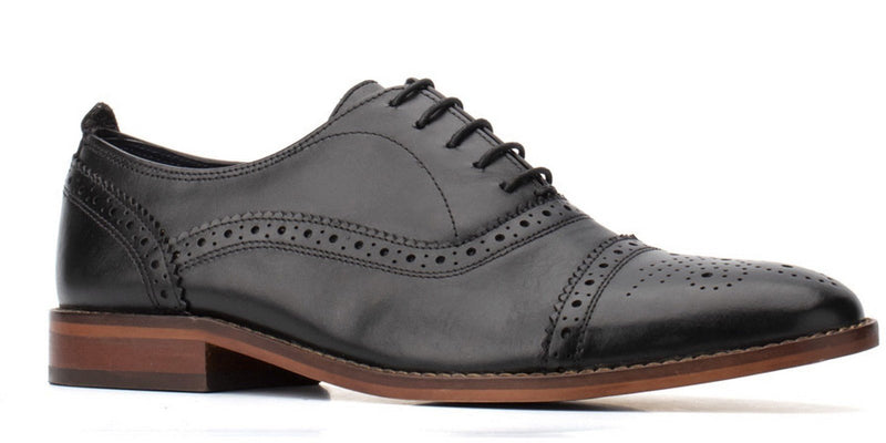 Cast Waxy Lace Up Brogue Shoe - The Boot Company